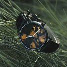 Mens Wood Watches Black 2022 Creative Resin Quartz GT087 1A
