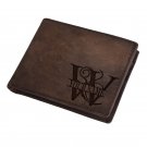 Men Wallet Leather Horse With Coins Pocket Card Holder Free Custom GPL00256