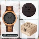 Personalized Wood Watches Best Engraved Custom man Thank you for Wedding Groomsmen Gift 2