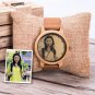 Wood Watch Men GT011 1C Personalized Custom Photo Print Lover Birthday Gifts