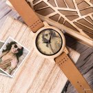 Wood Watch Women GT011 2C Personalized Custom Photo Print Lover Birthday Gifts
