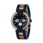 Luxury Men Watch Wooden Stainless Steel Date J T15 1