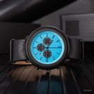 Luxury Mens Watch Stainless Steel Quartz Chronograph Wood GT056 3