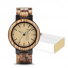Couple Watch Colorful Wooden Strap for Men Week Display Date Quartz O26 1