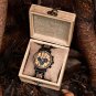 Fashion Wood Watches Men Luxury Buisness Quartz Chronograph Auto Date Custom