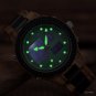 Men Wooden Watches Dual Display Japanese Quartz Movement Auto Date GT040 4