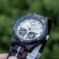 Mechanical Watch for Men Skeleton Tourbillon Automatic Black Wood GT018 2A
