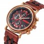 Luxury Brand Watch Men Gold Chronograph Custom Engrave Name DIY S18 5