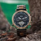 Luxury Gear Men Watches Mechanical black Genuine Wooden Customizable GT037 2A