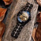 Wooden Watch for Men Automatic Mechanical 42 mm Stainless Steel Custom GT102 1