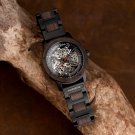 2022 New Mechanical Watch for Men Luxury Wooden Waterproof Stainless Steel GT108 1A