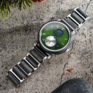 Casual Wooden Mens Watch Quartz Moon Phase Sport Chronograph Personalization GT122 2
