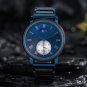 Casual Wooden Mens Watch Quartz Moon Phase Sport Chronograph Personalization GT122 3