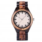 Couple Wood Watches Custom Gift to men Delicate Timepieces Zebra Wood Strap