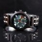 Military Men Watch Chronograph Quartz Camouflage Sport Dial Wood Customized