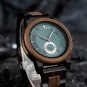 Wooden Men Watch Walnut Top Luxury Brand Timepieces Chronograph Quartz
