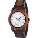 Men Watch Sandalwood Top Luxury Brand Timepieces Chronograph Quartz