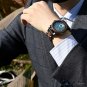Men Watch African Blackwood Top Luxury Brand Timepieces Chronograph Quartz