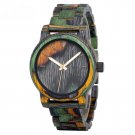 Men Wood Watch Japanese Quartz Movement Engraved Custom Personalized GT130 1A