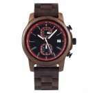 Wood Strap Watche Mens Luxury Vintage Quartz Wrist Bran GT159 1A Paper box