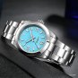 36MM New Men Mechanical Automatic Watch Sapphire Glass Blue 100M Waterproof