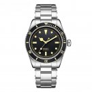 New Men Automatic Mechanical Black Wristwatches Sapphire Glass Coke Batman Men 200M