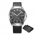 Sports Men Mechanical Wristwatch Black Waterproof Sapphire Automatic Stainless Steel