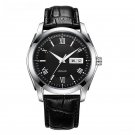 Luxury Mens Watch Black Mechanical Sapphire Glass Waterproof Automatic