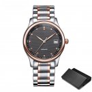 Design Luxury Automatic Golden Black Watch Men Waterproof Stainless Steel Mechanical