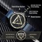 Creative Mens Watches Triangle Design Quartz Chronograph Multifunction 11S9830G03