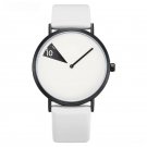 Hot Creative Women Watch Rotate White 10 Leather Band