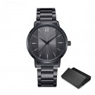 Elegant Brand Man black Watch Luxury Quartz Steel Lover