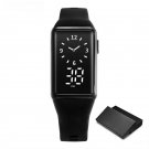 Fashion Outdoor Sports Digital Black Watch Men Multifunction Calender 5Bar Waterproof