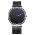 Fashion Quartz Clock Business Unisex Multicolor Watch Luxury Waterproof Steel Ultra Thin