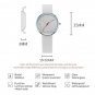 New Creative Design Womens Sports grey Watches Waterproof Fashion Quartz Gifts