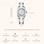 High quality Original Ceramic Womans Watch Design Diamond Quartz Fashion Luxury