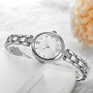 Rhinestone Women Watch Jewelry Chain Waterproof Silver Bracelet Small Quartz Gift Rhinestone Women Watch Jewelry Chain Waterproof Silver Bracelet Small Quartz Gift