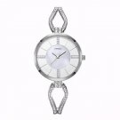 Luxury Brand Women Watches Silver Elegant Diamond Bracelet Quartz Dress Gift