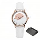 Women Watches Fashion Waterproof white Stainless Quarzt Romatic Girlfriend Gift