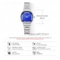 New Arrival Fashion Womans Blue Watches Top Luxury Stainless Steel Quartz Elegant