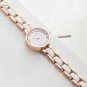 Newest Women Wristwatch Shinning Rose Golden Bracelet Diamond Quartz 11S9836L01