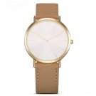 Fashion Simple Womens Leather Wrist Watches Geneva Quartz Clocks 11S9691L01