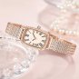 New Stainless Steel Ladies Original rose gold Watches Fashion Quartz Elegant Clock