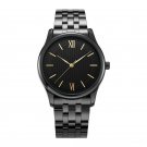 Fashion Quartz black Watches Stainless Steel Strap Waterproof Couple 11S9833G03