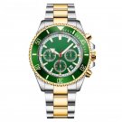 Business Mens Watch 43mm Dial Plate Stainless Steel Strap Calendar Date 11S9863G02