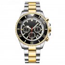 Business Mens Watch 43mm Dial Plate Stainless Steel Strap Calendar Date 11S9863G03
