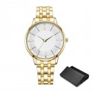 Casual Mens Watches Fashion Business golden Quartz Top Luxury Best Gifts Clock