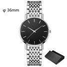 Fashion Casual Ultrathin Stainless Steel Man Watch Watchbrand Quartz 211220L01