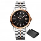 DESIGN New Mens Watches Stainless Steel Quartz Sapphire Glass Water Movement G03