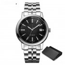 DESIGN New Mens Watches Stainless Steel Quartz Sapphire Glass Water Movement G01